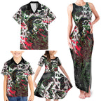 Personalised Penrith Panthers 60th Anniversary Family Matching Tank Maxi Dress and Hawaiian Shirt Abstract Graffiti - Dynamic Mascot Illustration 2026