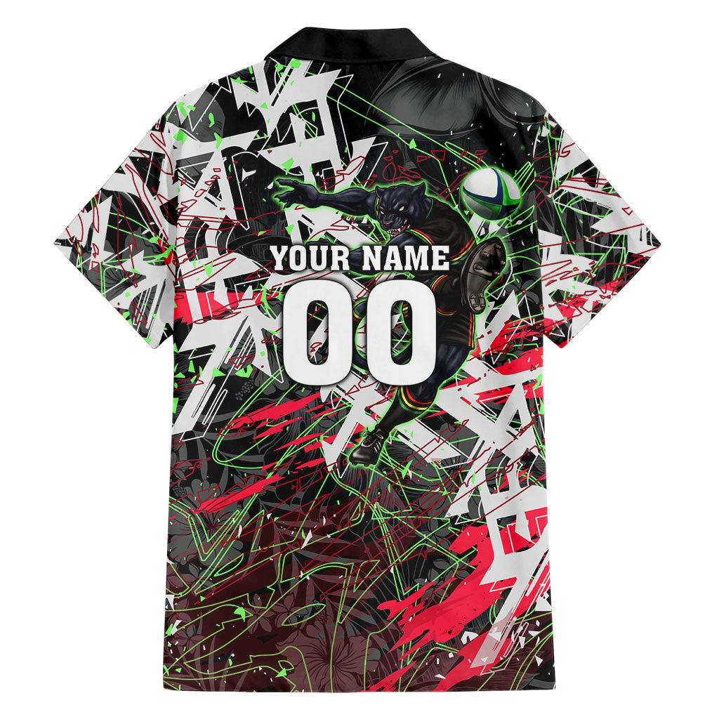 Personalised Penrith Panthers 60th Anniversary Family Matching Tank Maxi Dress and Hawaiian Shirt Abstract Graffiti - Dynamic Mascot Illustration 2026