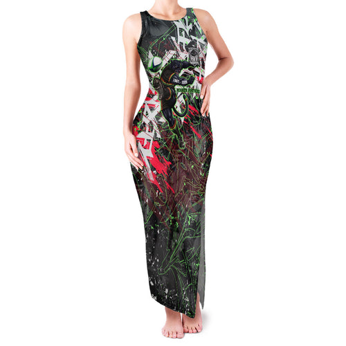 Personalised Penrith Panthers 60th Anniversary Family Matching Tank Maxi Dress and Hawaiian Shirt Abstract Graffiti - Dynamic Mascot Illustration 2026