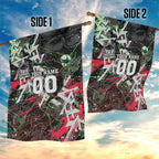 Personalised Penrith Panthers 60th Anniversary Garden Flag Abstract Graffiti - Dynamic Mascot Illustration 2026