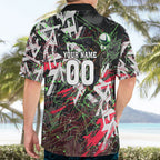 Personalised Penrith Panthers 60th Anniversary Hawaiian Shirt Abstract Graffiti - Dynamic Mascot Illustration 2026