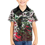 Personalised Penrith Panthers 60th Anniversary Hawaiian Shirt Abstract Graffiti - Dynamic Mascot Illustration 2026