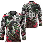 Personalised Penrith Panthers 60th Anniversary Hockey Jersey Abstract Graffiti - Dynamic Mascot Illustration 2026