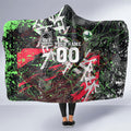 Personalised Penrith Panthers 60th Anniversary Hooded Blanket Abstract Graffiti - Dynamic Mascot Illustration 2026