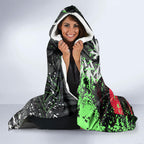 Personalised Penrith Panthers 60th Anniversary Hooded Blanket Abstract Graffiti - Dynamic Mascot Illustration 2026