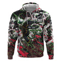 Personalised Penrith Panthers 60th Anniversary Hoodie Abstract Graffiti - Dynamic Mascot Illustration 2026