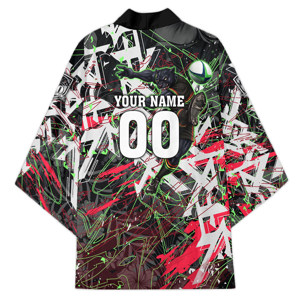 Personalised Penrith Panthers 60th Anniversary Kimono Abstract Graffiti - Dynamic Mascot Illustration 2026