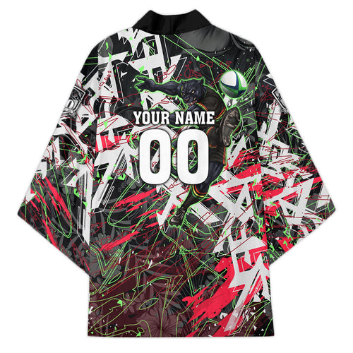 Personalised Penrith Panthers 60th Anniversary Kimono Abstract Graffiti - Dynamic Mascot Illustration 2026