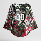 Personalised Penrith Panthers 60th Anniversary Kimono Sleeve Blouse Abstract Graffiti - Dynamic Mascot Illustration 2026