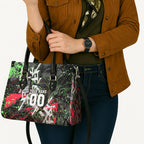 Personalised Penrith Panthers 60th Anniversary Leather Bag Abstract Graffiti - Dynamic Mascot Illustration 2026