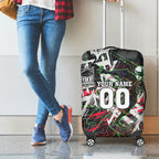 Personalised Penrith Panthers 60th Anniversary Luggage Cover Abstract Graffiti - Dynamic Mascot Illustration 2026