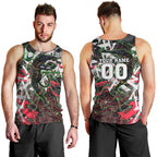 Personalised Penrith Panthers 60th Anniversary Men Tank Top Abstract Graffiti - Dynamic Mascot Illustration 2026