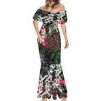 Personalised Penrith Panthers 60th Anniversary Mermaid Dress Abstract Graffiti - Dynamic Mascot Illustration 2026