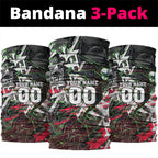 Personalised Penrith Panthers 60th Anniversary Neck Gaiter Abstract Graffiti - Dynamic Mascot Illustration 2026