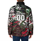 Personalised Penrith Panthers 60th Anniversary Padded Jacket Abstract Graffiti - Dynamic Mascot Illustration 2026