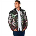 Personalised Penrith Panthers 60th Anniversary Padded Jacket Abstract Graffiti - Dynamic Mascot Illustration 2026