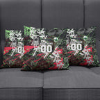 Personalised Penrith Panthers 60th Anniversary Pillow Cover Abstract Graffiti - Dynamic Mascot Illustration 2026
