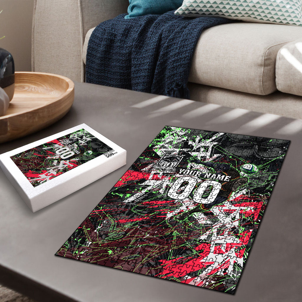 Personalised Penrith Panthers 60th Anniversary Puzzle Abstract Graffiti - Dynamic Mascot Illustration 2026