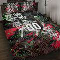 Personalised Penrith Panthers 60th Anniversary Quilt Bed Set Abstract Graffiti - Dynamic Mascot Illustration 2026