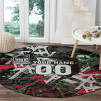 Personalised Penrith Panthers 60th Anniversary Round Carpet Abstract Graffiti - Dynamic Mascot Illustration 2026
