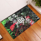 Personalised Penrith Panthers 60th Anniversary Rubber Doormat Abstract Graffiti - Dynamic Mascot Illustration 2026