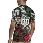 Personalised Penrith Panthers 60th Anniversary Rugby Jersey Abstract Graffiti - Dynamic Mascot Illustration 2026