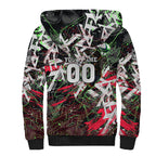 Personalised Penrith Panthers 60th Anniversary Sherpa Hoodie Abstract Graffiti - Dynamic Mascot Illustration 2026
