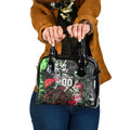 Personalised Penrith Panthers 60th Anniversary Shoulder Handbag Abstract Graffiti - Dynamic Mascot Illustration 2026