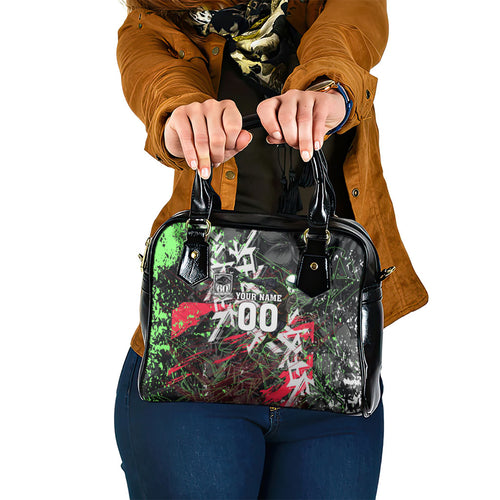 Personalised Penrith Panthers 60th Anniversary Shoulder Handbag Abstract Graffiti - Dynamic Mascot Illustration 2026
