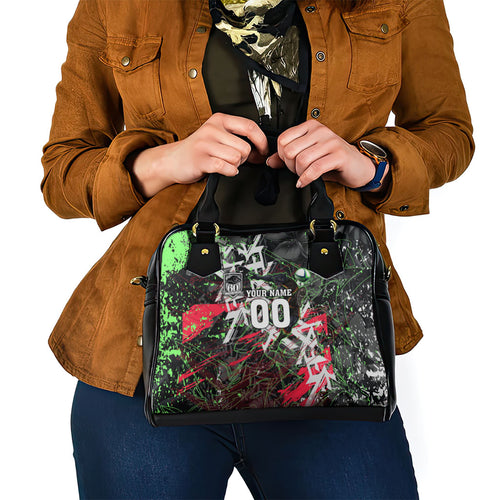 Personalised Penrith Panthers 60th Anniversary Shoulder Handbag Abstract Graffiti - Dynamic Mascot Illustration 2026
