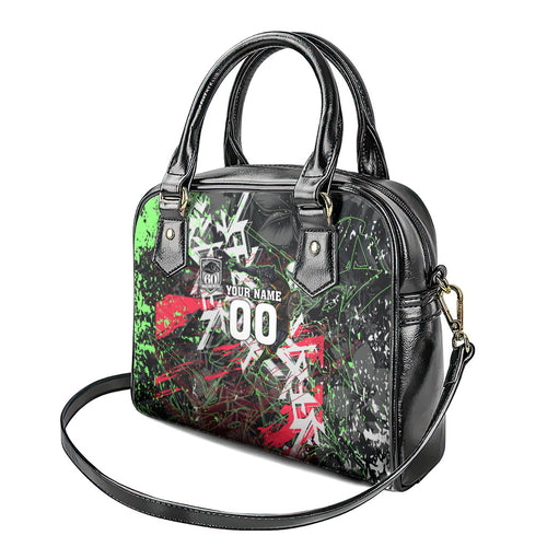 Personalised Penrith Panthers 60th Anniversary Shoulder Handbag Abstract Graffiti - Dynamic Mascot Illustration 2026