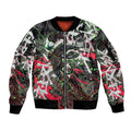 Personalised Penrith Panthers 60th Anniversary Sleeve Zip Bomber Jacket Abstract Graffiti - Dynamic Mascot Illustration 2026