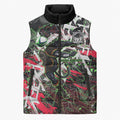 Personalised Penrith Panthers 60th Anniversary Sleeveless Puffer Jacket Abstract Graffiti - Dynamic Mascot Illustration 2026