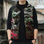 Personalised Penrith Panthers 60th Anniversary Sleeveless Puffer Jacket Abstract Graffiti - Dynamic Mascot Illustration 2026