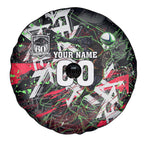 Personalised Penrith Panthers 60th Anniversary Spare Tire Cover Abstract Graffiti - Dynamic Mascot Illustration 2026