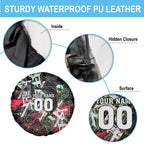 Personalised Penrith Panthers 60th Anniversary Spare Tire Cover Abstract Graffiti - Dynamic Mascot Illustration 2026