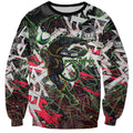 Personalised Penrith Panthers 60th Anniversary Sweatshirt Abstract Graffiti - Dynamic Mascot Illustration 2026