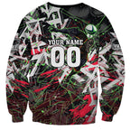 Personalised Penrith Panthers 60th Anniversary Sweatshirt Abstract Graffiti - Dynamic Mascot Illustration 2026