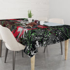 Personalised Penrith Panthers 60th Anniversary Tablecloth Abstract Graffiti - Dynamic Mascot Illustration 2026