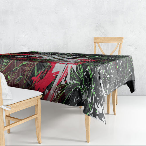 Personalised Penrith Panthers 60th Anniversary Tablecloth Abstract Graffiti - Dynamic Mascot Illustration 2026