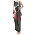 Personalised Penrith Panthers 60th Anniversary Tank Maxi Dress Abstract Graffiti - Dynamic Mascot Illustration 2026