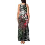 Personalised Penrith Panthers 60th Anniversary Tank Maxi Dress Abstract Graffiti - Dynamic Mascot Illustration 2026