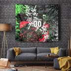 Personalised Penrith Panthers 60th Anniversary Tapestry Abstract Graffiti - Dynamic Mascot Illustration 2026