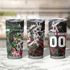 Personalised Penrith Panthers 60th Anniversary Tumbler Cup Abstract Graffiti - Dynamic Mascot Illustration 2026