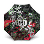 Personalised Penrith Panthers 60th Anniversary Umbrella Abstract Graffiti - Dynamic Mascot Illustration 2026