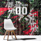 Personalised Penrith Panthers 60th Anniversary Window Curtain Abstract Graffiti - Dynamic Mascot Illustration 2026