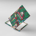 South Sydney Rabbitohs Canvas Wall Art Tropical Hibiscus Floral Pattern With Green And Red Accents