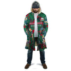 South Sydney Rabbitohs Cloak Tropical Hibiscus Floral Pattern With Green And Red Accents