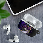 Melbourne Storm Rugby AirPods Case Tribal Polynesian Power Art - Lightning Mascot