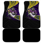 Melbourne Storm Rugby Car Mats Tribal Polynesian Power Art - Lightning Mascot